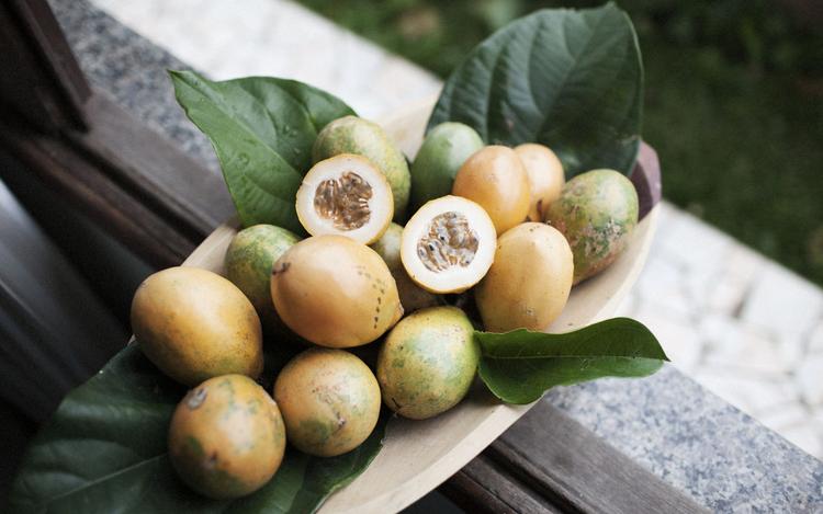 Sample Fruit on a board